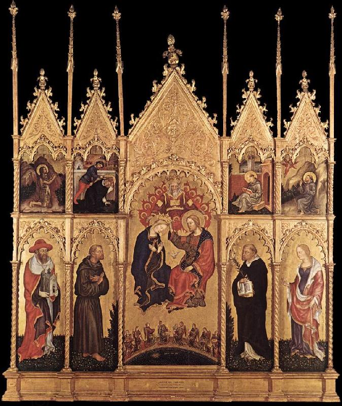 GELDER, Aert de Coronation of the Virgin and Saints dfhh oil painting picture